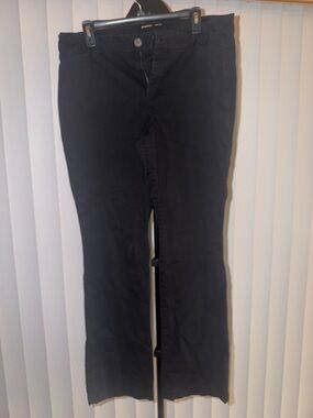 Old Navy Black Boot-Cut Pants